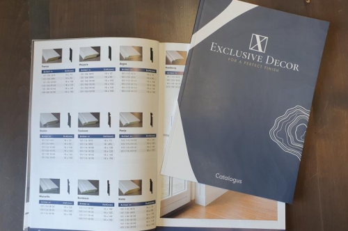 showroommateriaal catalogi