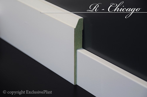 overzetplinten R - Chicago mdf vochtwerend R - Chicago