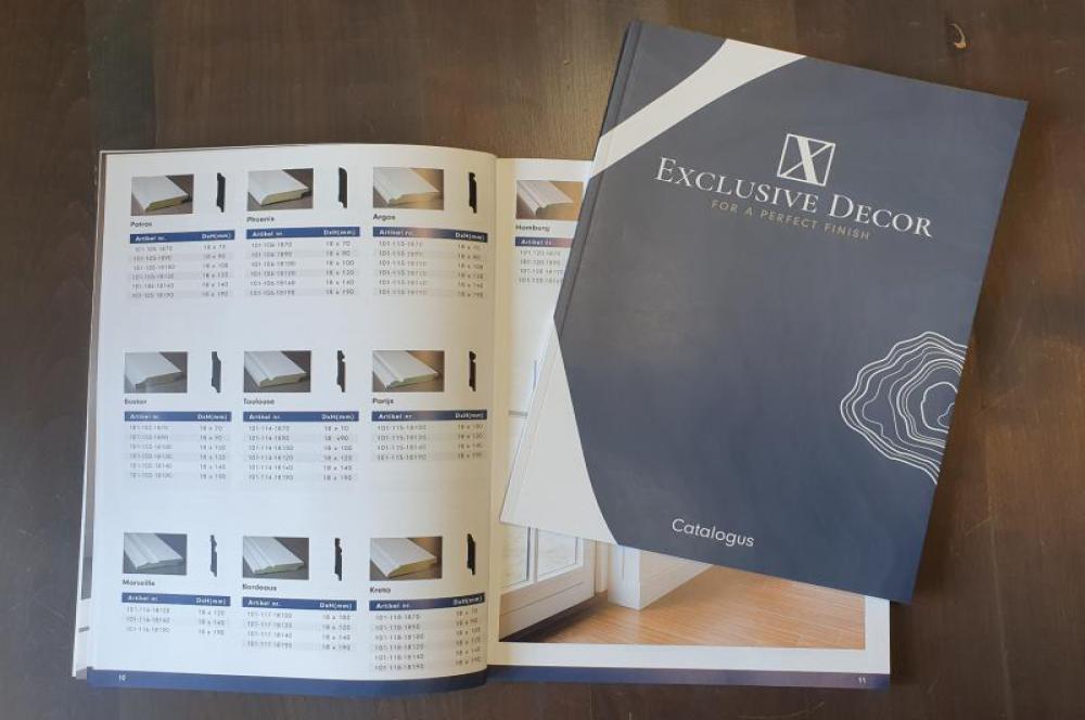 Catalogus wandpaneel