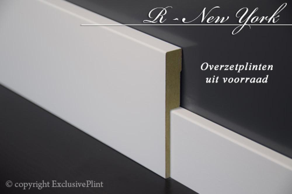 overzetplinten R - New York - Overzetplint uit voorraad mdf vochtwerend R - New York - Overzetplint uit voorraad