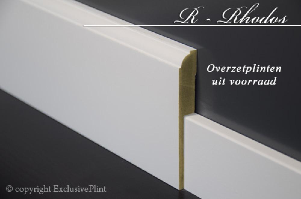 overzetplinten R - Rhodos - Overzetplint uit voorraad mdf vochtwerend R - Rhodos - Overzetplint uit voorraad