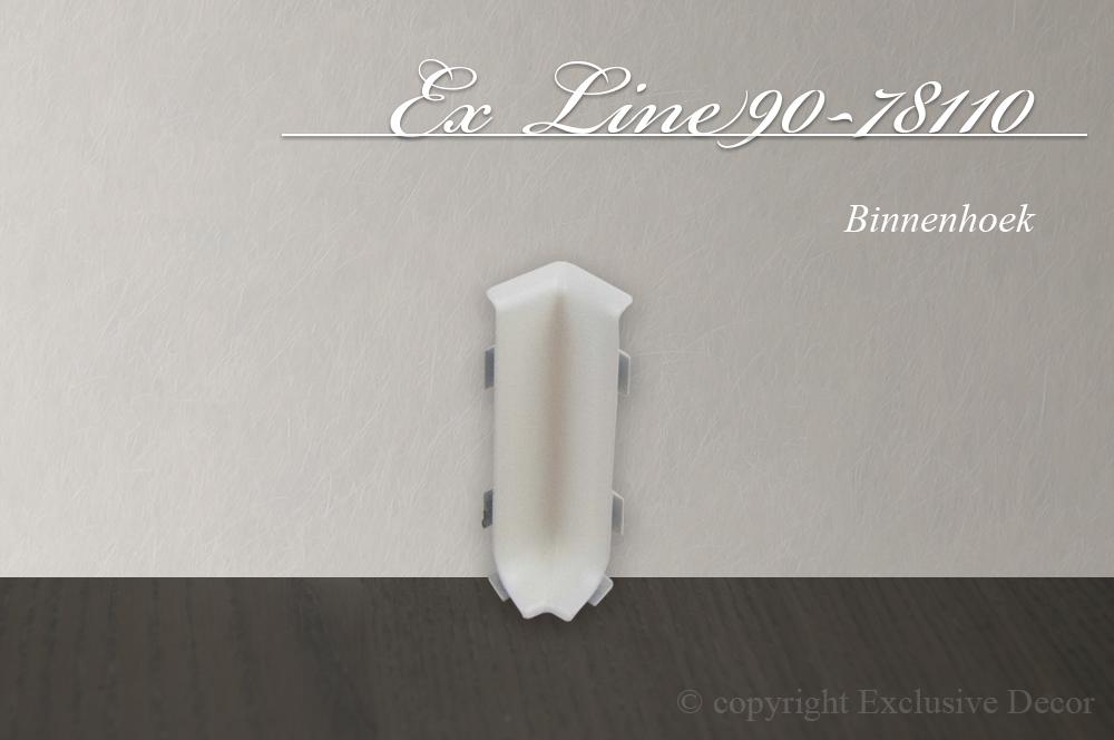 ex line90-78110 mat wit - Binnenhoek