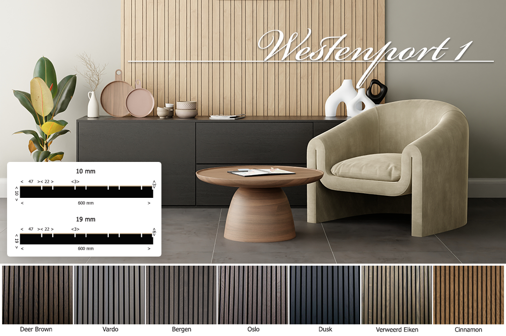 houten-wandpanelen Westenport 1 eiken fineer Westenport 1