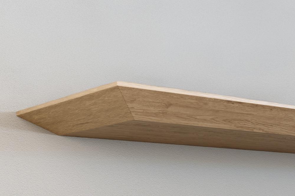 Wandplank verjongd eiken