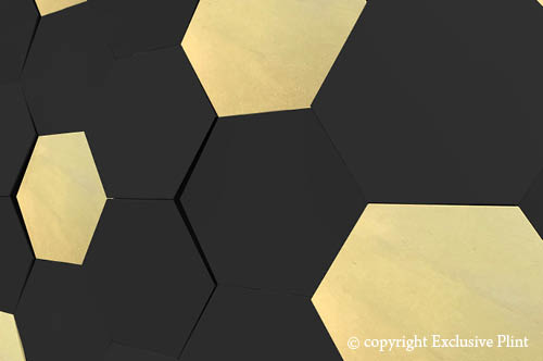 Hexagon wandpaneel 