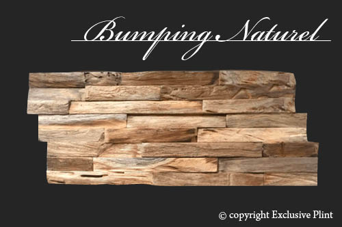 Hout wandpaneel Bumping Naturel