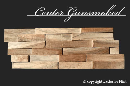 Hout wandpaneel Center Gunsmoked